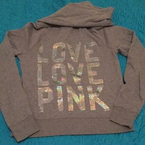 Pink by Victoria Secret Full Zip Hoodie - Size M